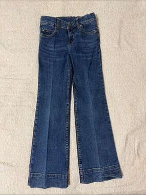 Wrangler Kids Dark Blue Bootcut Jeans